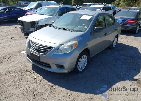 2012 Nissan Versa 1.6 S из США, поврежденный, VIN 3N1CN7AP0CL856234